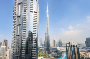 Livbnb - Luxurious 3BR with 1 with Burj Khalifa View
